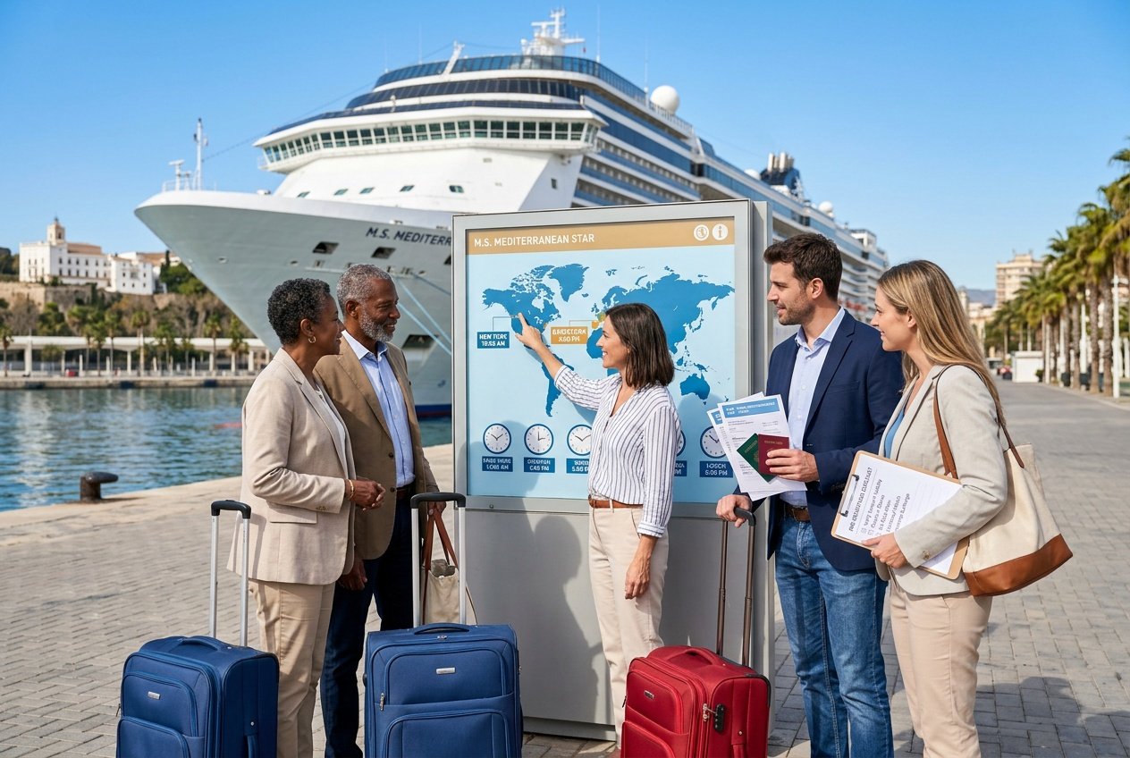 Tidsforskel på krydstogt til Spanien og hvad du skal vide inden afrejse